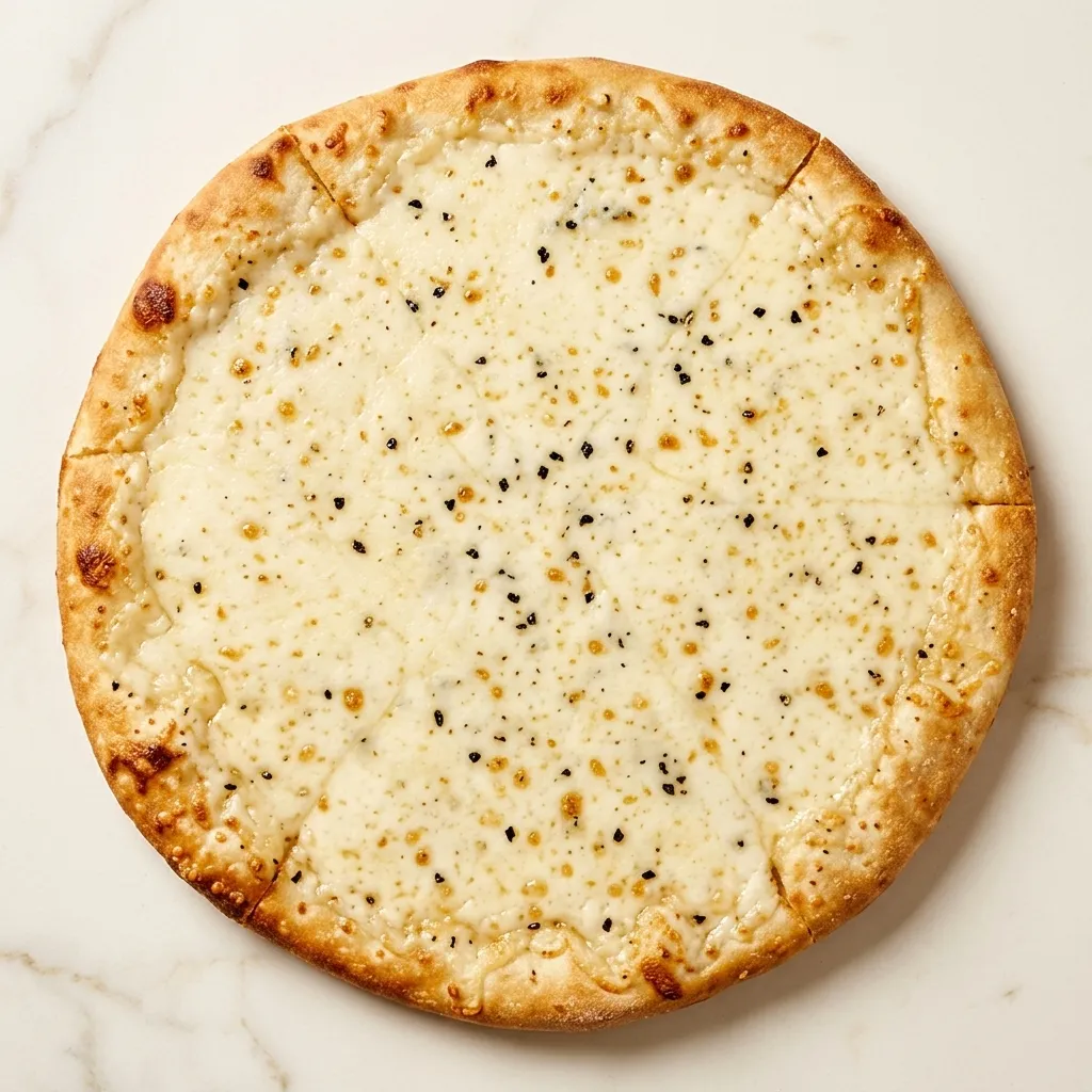 Akkawi cheese manakish flatbread at Baladna Restaurant and Bakery in NE Calgary