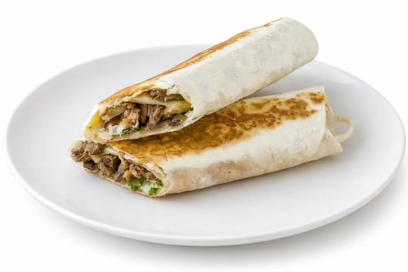 Chicken shawarma wrap at Baladna Restaurant and Bakery in NE Calgary